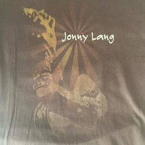 Jonny Lang 2011 Tour tee shirt Brown Size XL Made in USA